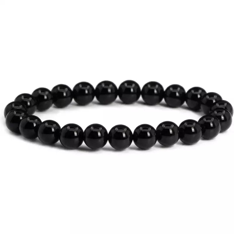 NATURAL BLACK TOURMALINE BRACELET