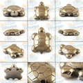 Golden Pyrite Turtle (Coated Hematite) – Vastu Decor & Good Luck Symbol