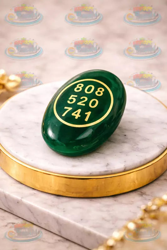 Green Jade Zibu Coin