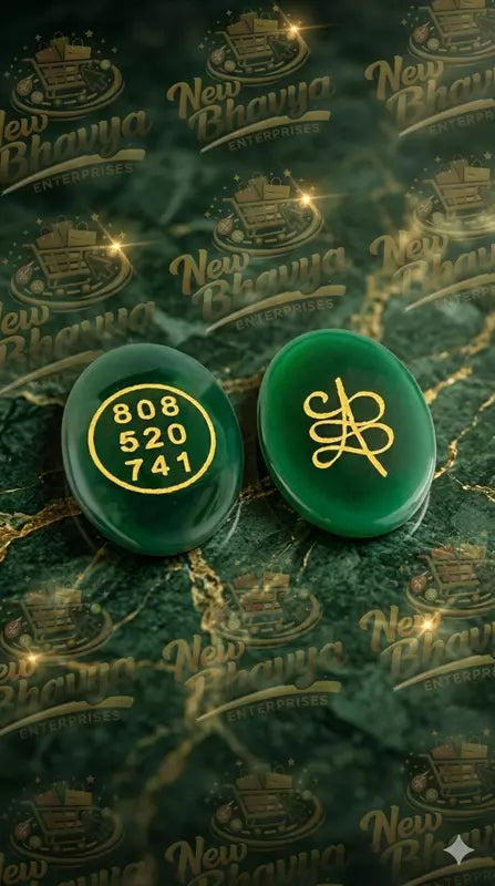 Green Jade Zibu Coin